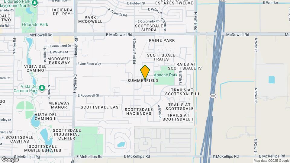 1111 N 84th Pl Map and Location Details