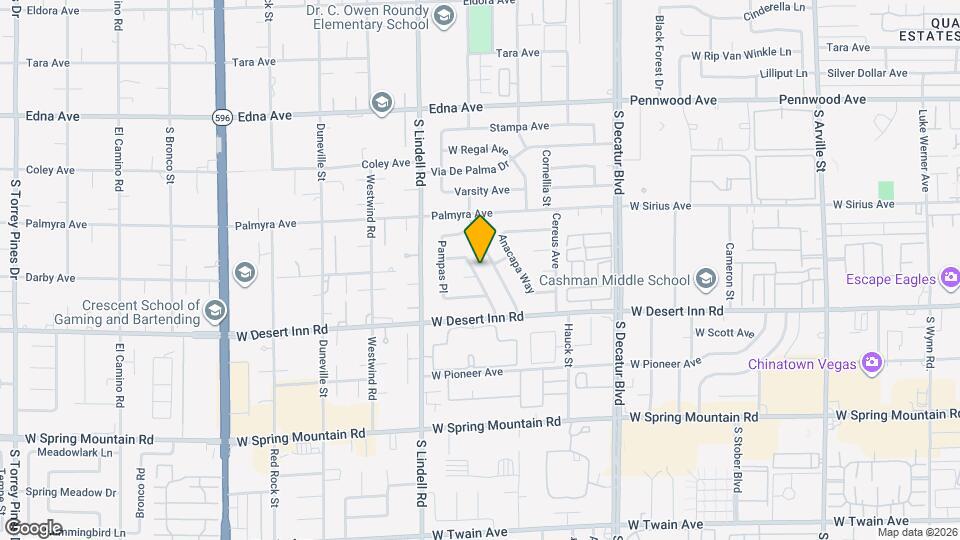 3212 Moonflower Dr Mapa y Detalles de la Ubicación