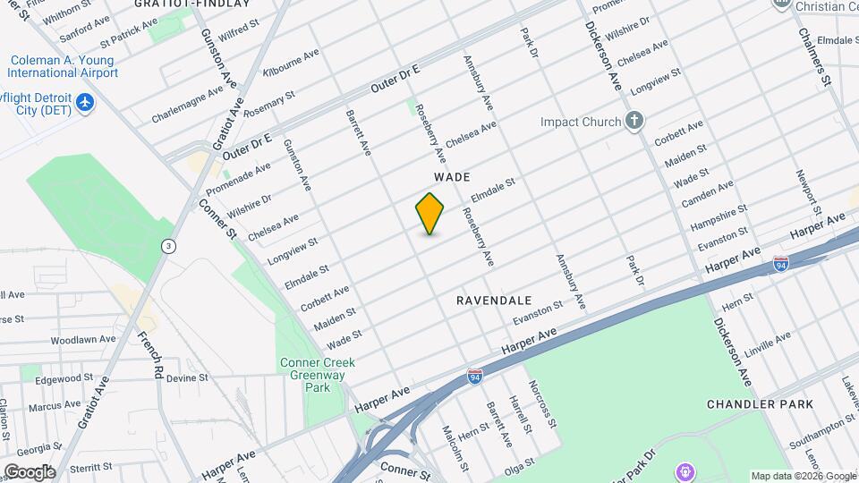 12037 Corbett Ave Mapa y Detalles de la Ubicación