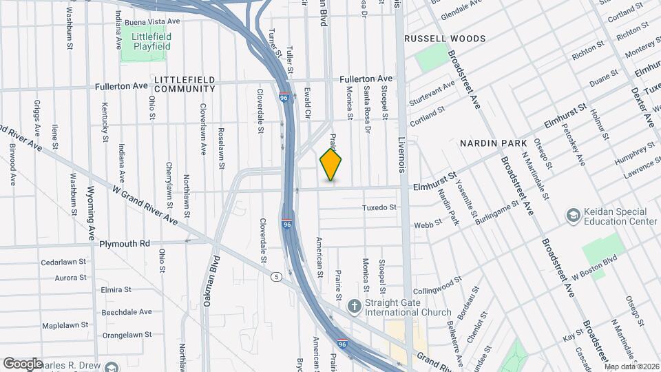 12003 Prairie St Map and Location Details