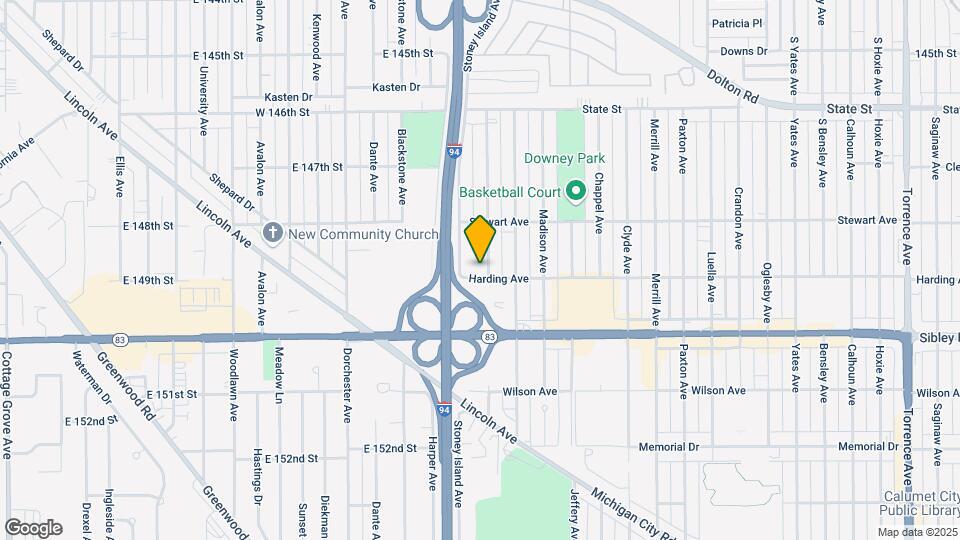 416 Cornell Ave Mapa y Detalles de la Ubicación
