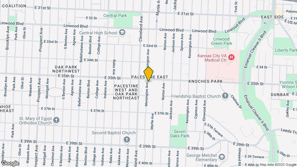 3515 Mersington Ave Map and Location Details