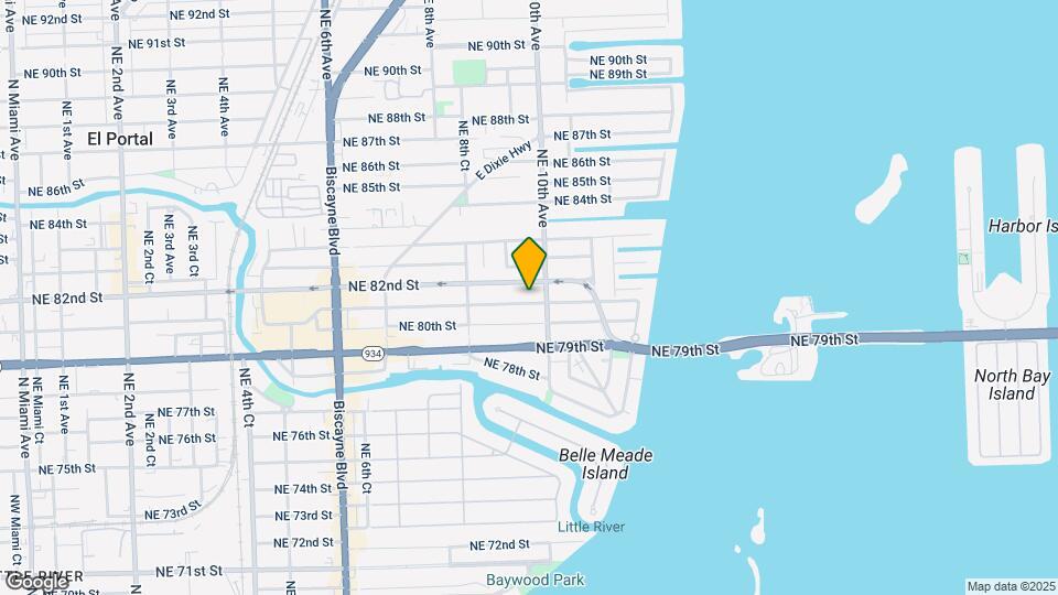931 NE 81st St Mapa y Detalles de la Ubicación