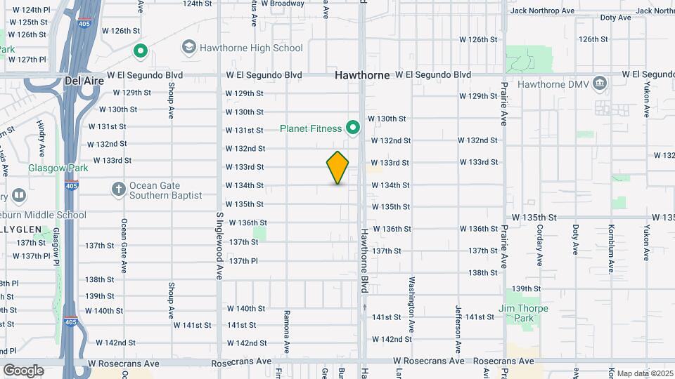 4452 W 134th St Mapa y Detalles de la Ubicación