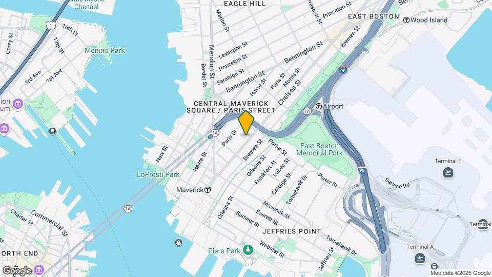 92 Chelsea St, Unit 2 Map and Location Details