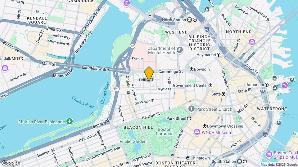 37 Anderson St, Unit 2 Map and Location Details