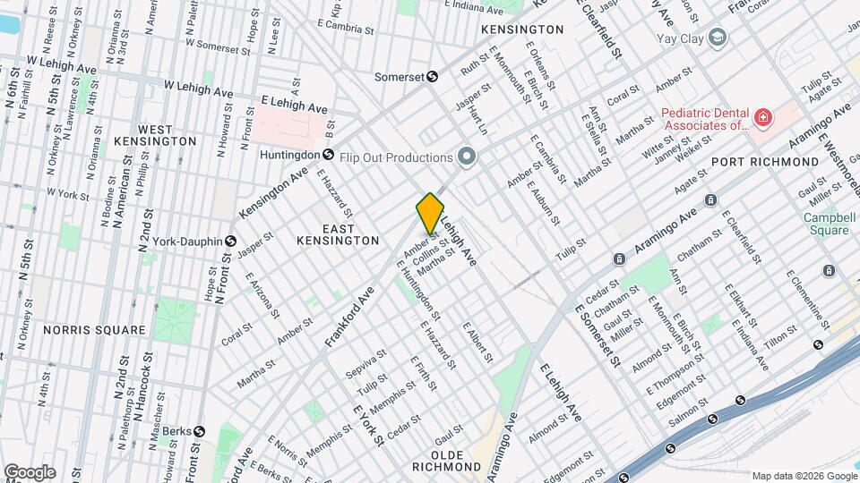 2663 Amber St Map and Location Details