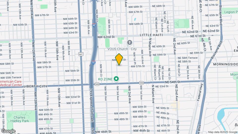 286 NW 57th St Map and Location Details