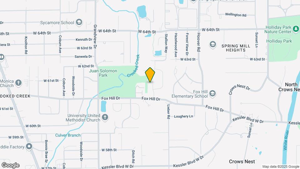 6110 Munsee Ln Map and Location Details