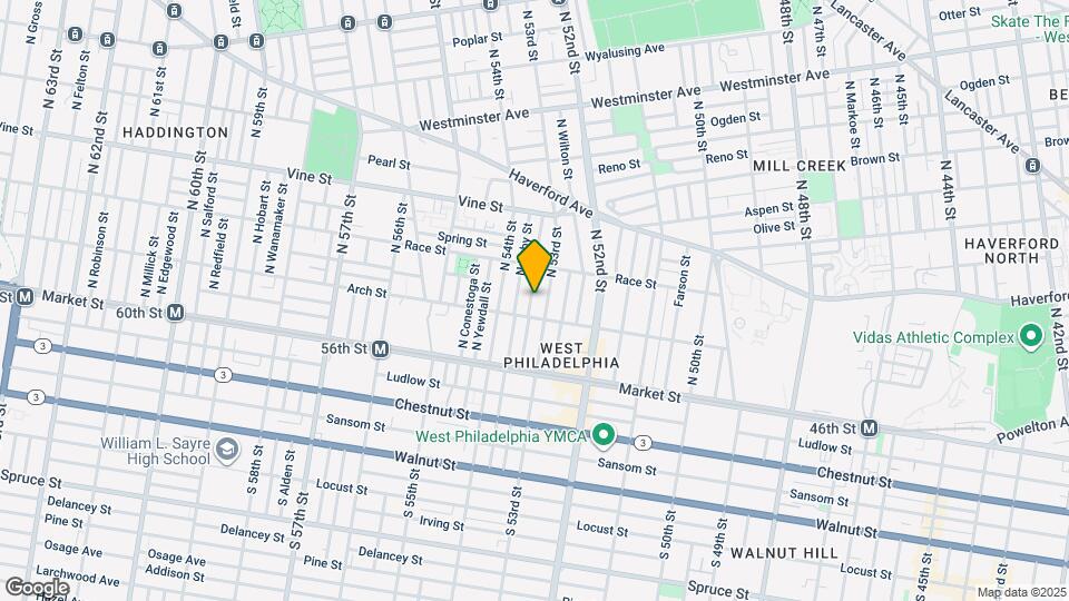 123 N Peach St Map and Location Details