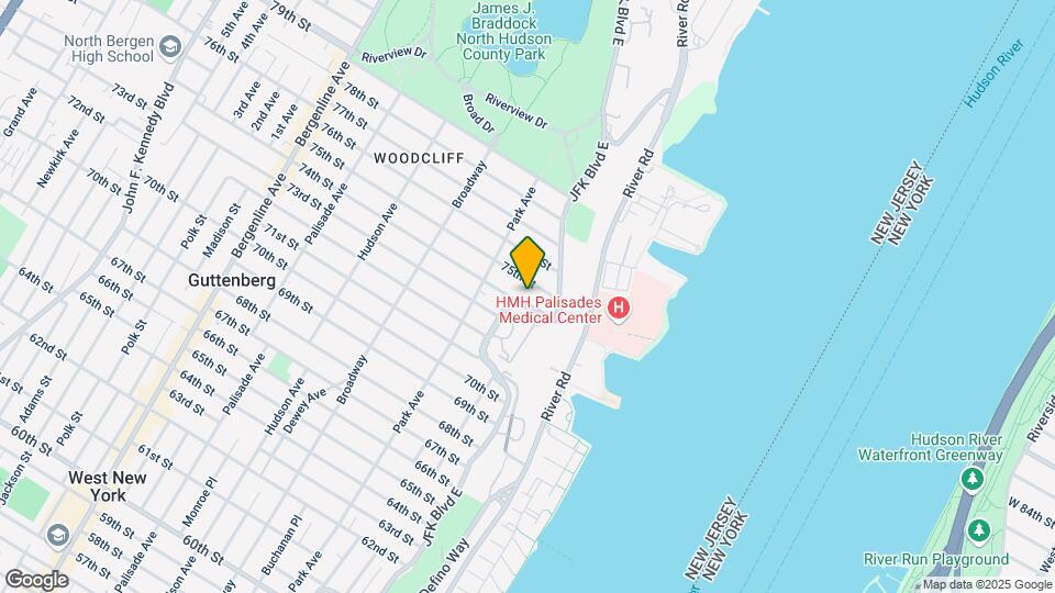 7411 JFK Blvd E Map and Location Details