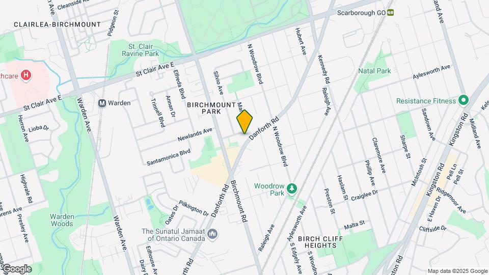 508 Danforth Rd Map and Location Details