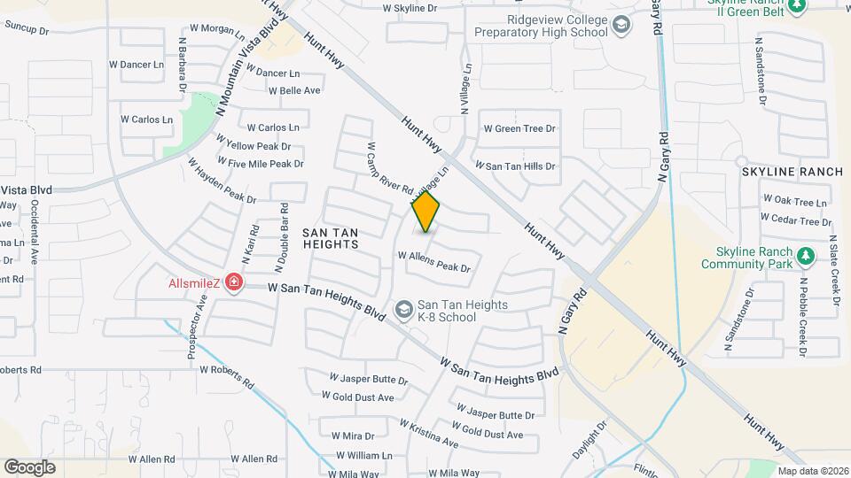 33308 N Donnelly Wash Way Map and Location Details