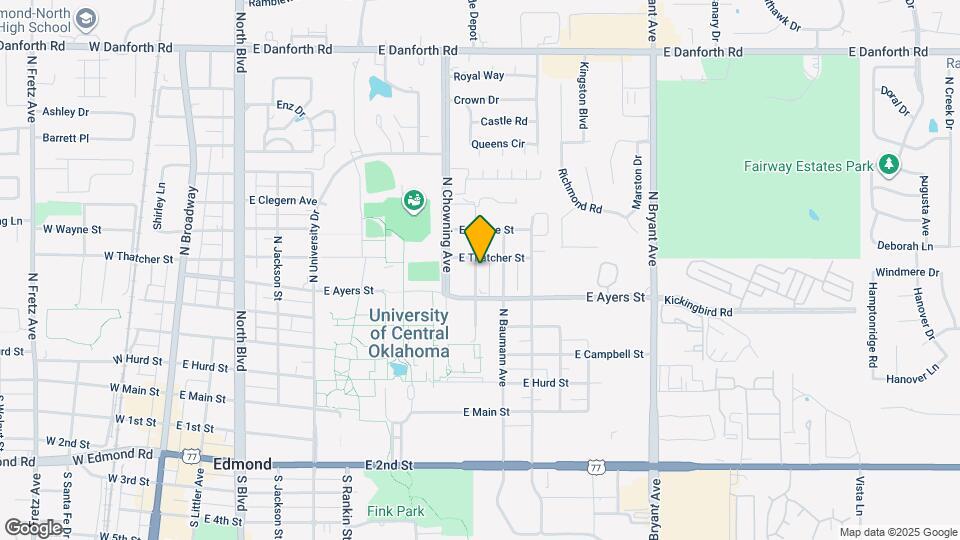 422 Chartrand Ave Mapa y Detalles de la Ubicación