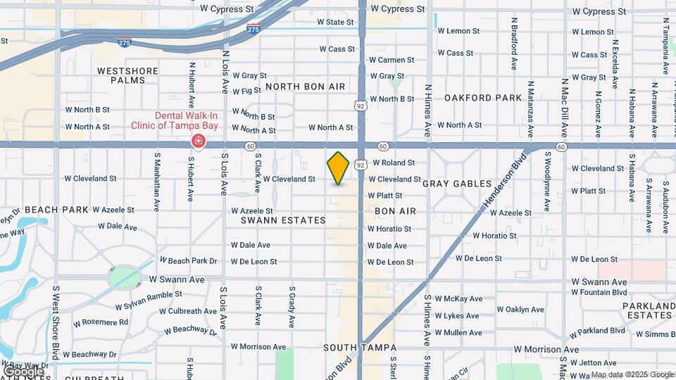 3817 W Platt St Map and Location Details