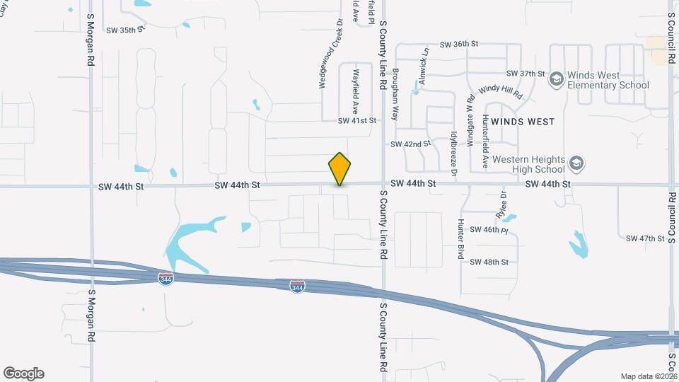 9117 SW 45th Terrace Map and Location Details