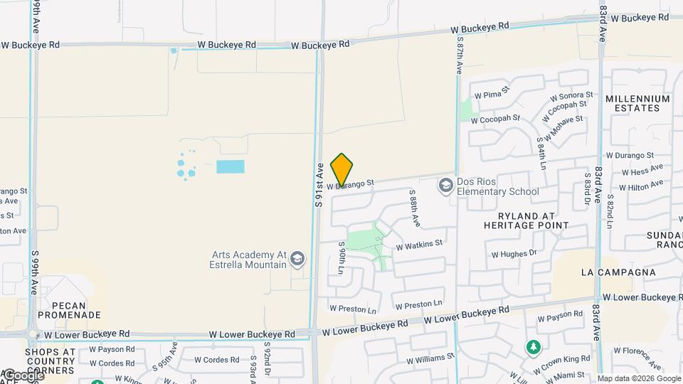 9012 W Hess St Map and Location Details