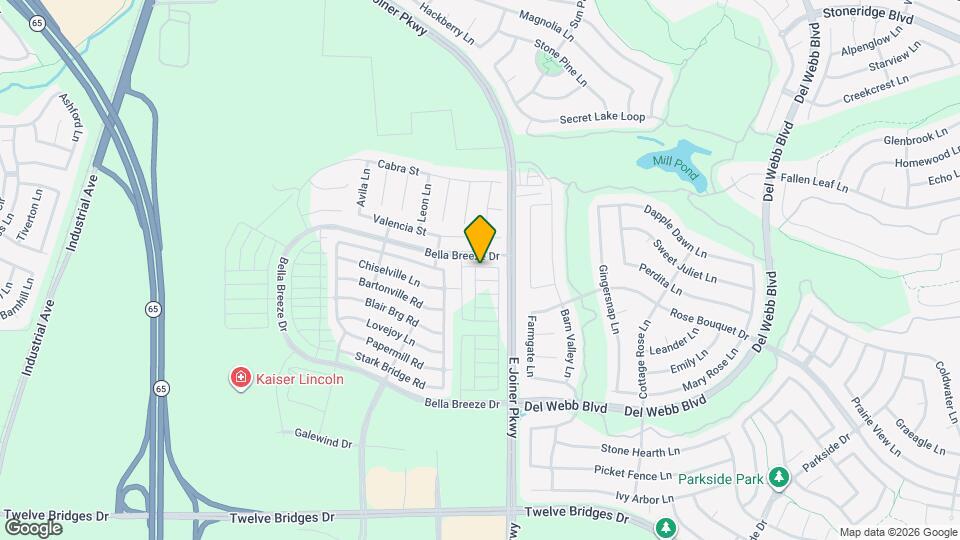 2034 Comstock Ln Map and Location Details