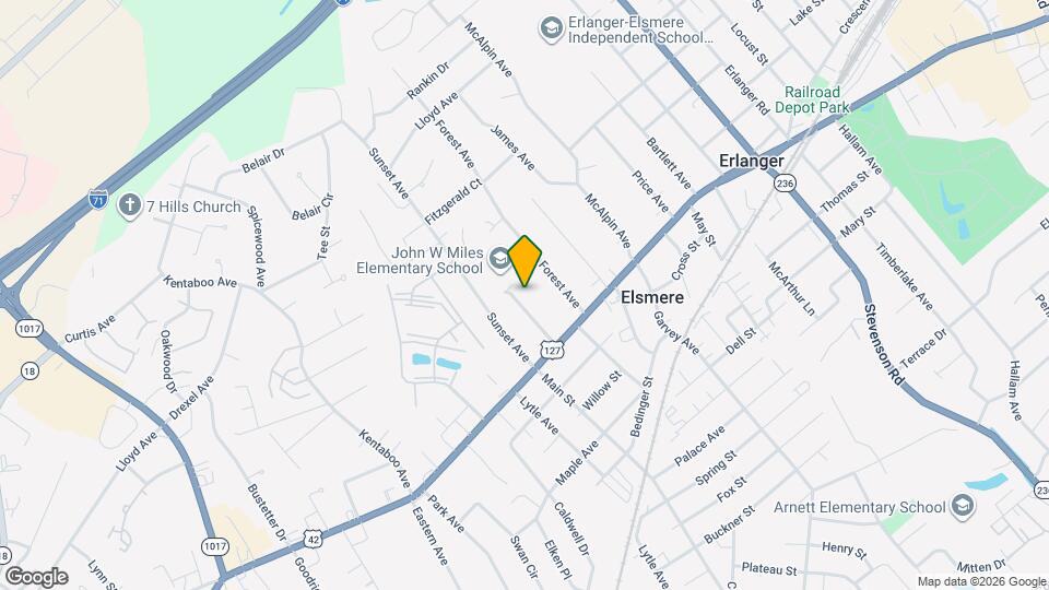 24 Rosebud Ave, Unit 4 Map and Location Details