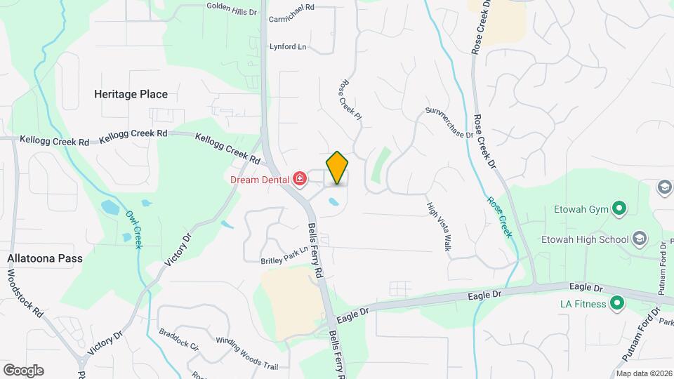 178 Mirramont Lake Dr Mapa y Detalles de la Ubicación