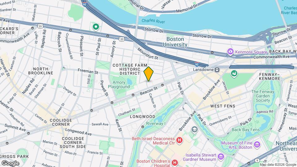 67 Carlton St, Unit 1 Map and Location Details