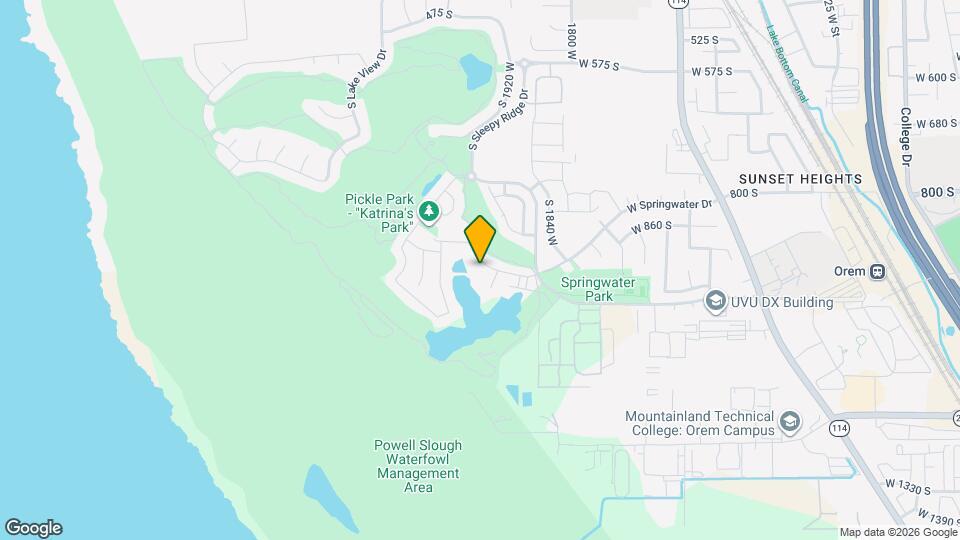 1939 W Golden Pond Way Map and Location Details