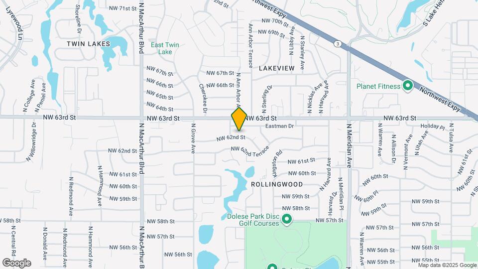 4909 NW 62nd St Map and Location Details