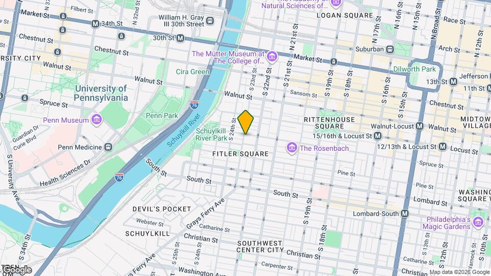 2230 Spruce St Map and Location Details