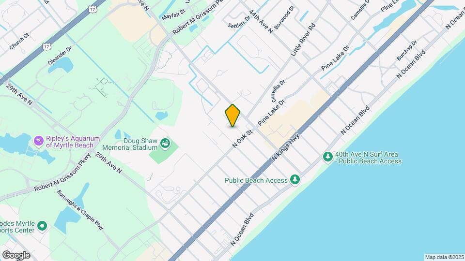 607 37th Ave N Mapa y Detalles de la Ubicación