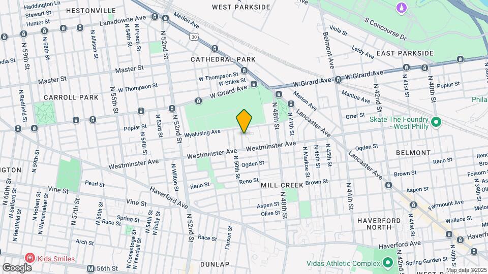 935 N Saint Bernard St Map and Location Details