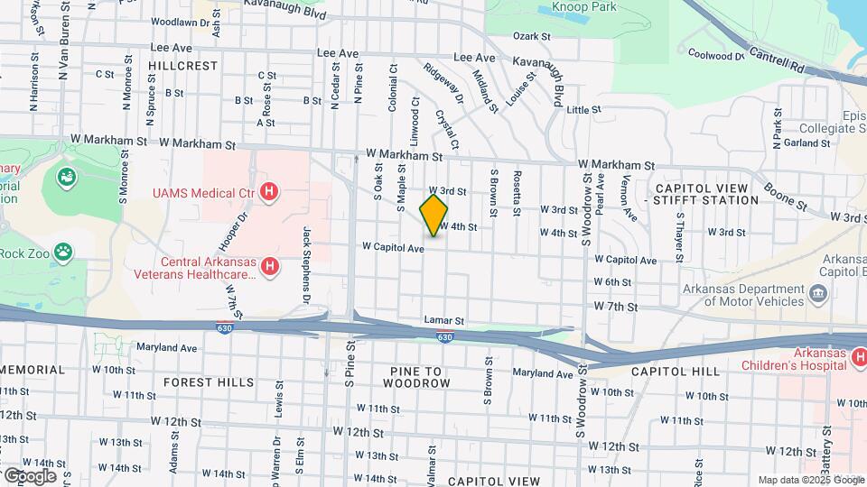 3514 W Capitol Ave Map and Location Details