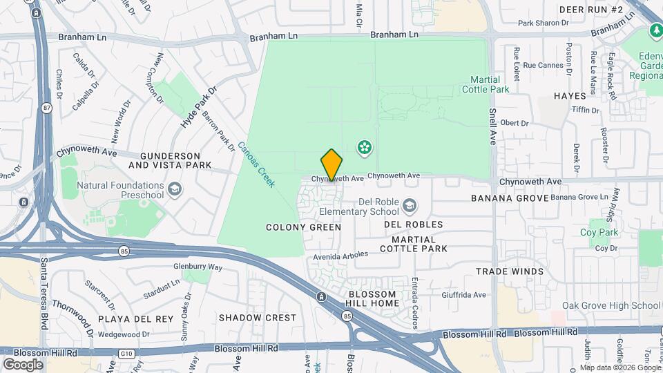 414 Colony Crest Dr Map and Location Details