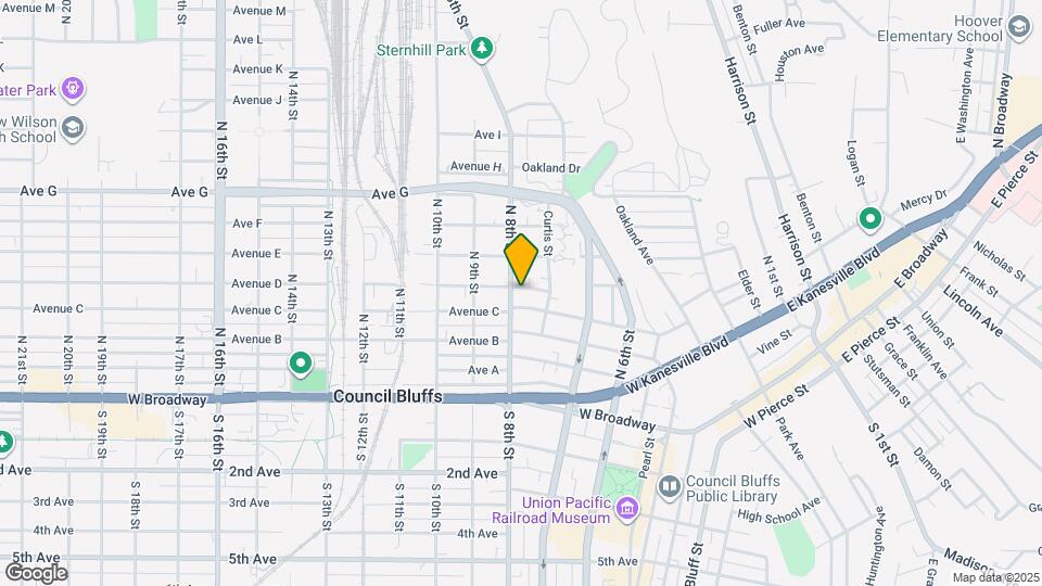 765 Avenue D Map and Location Details