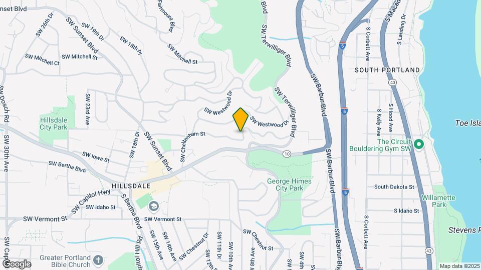 875 SW Cheltenham St Map and Location Details