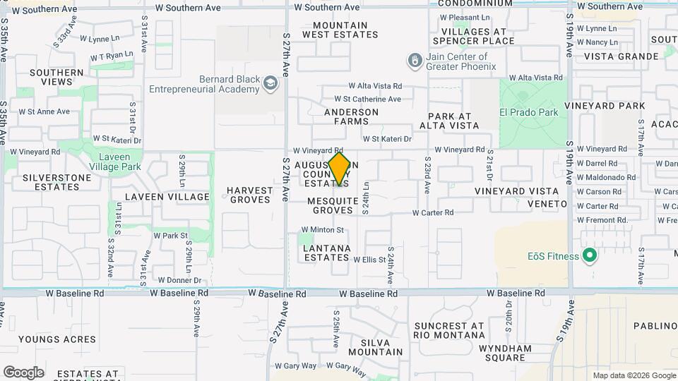 2519 W Maldonado Rd Map and Location Details