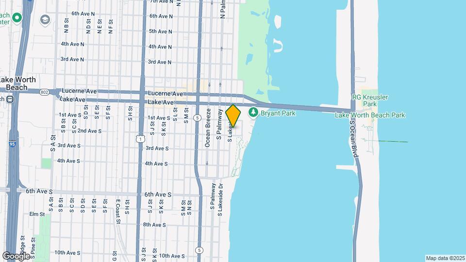 122 S Lakeside Dr Map and Location Details