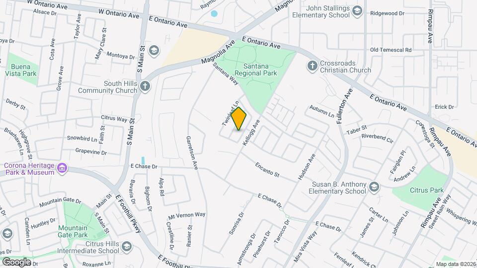 2712 Toumey Ln Map and Location Details