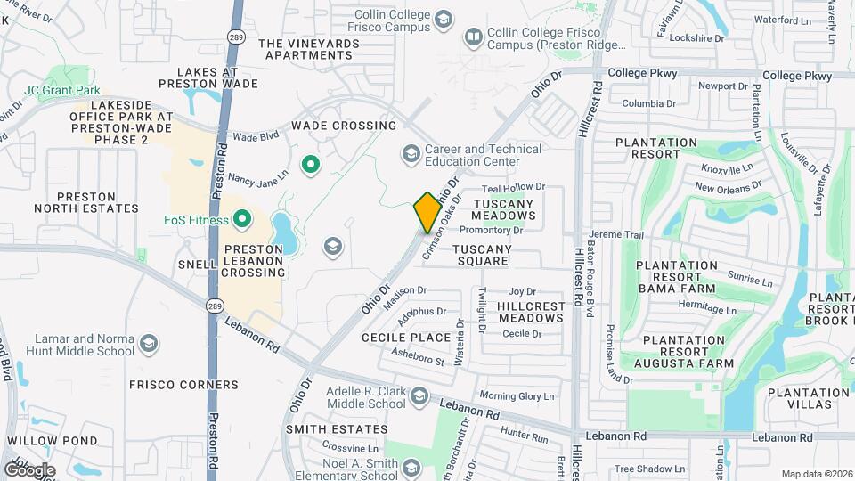 5517 Crimson Oaks Dr Map and Location Details