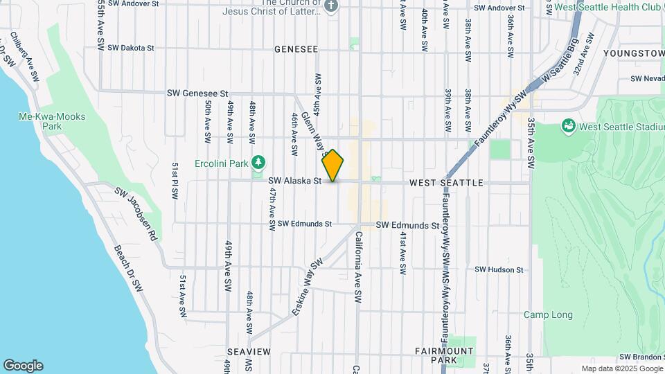 4405 SW Alaska St Map and Location Details