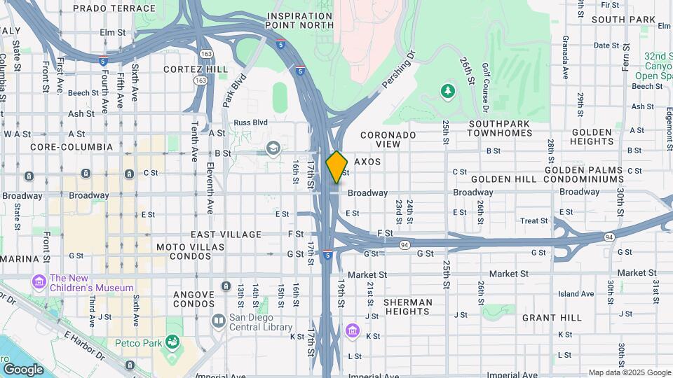 Golden Pacific Apartment Map and Location Details