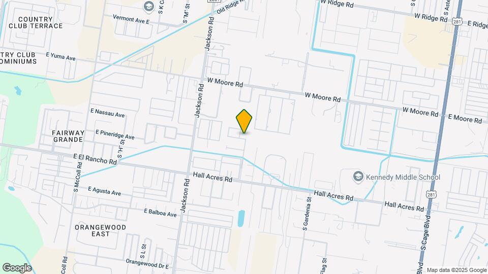 2205 S Pamplona St Map and Location Details