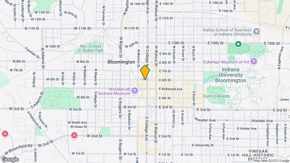 Abodes Downtown (Franklin Apts and KOT) Mapa y Detalles de la Ubicación