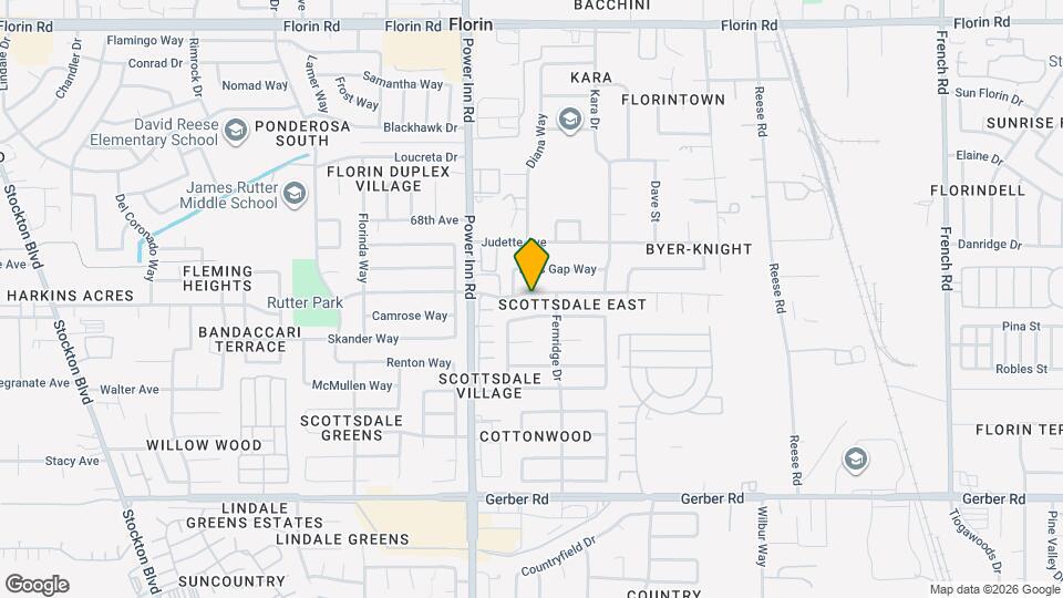 8142 Scottsdale Dr, Unit Room 1 Mapa y Detalles de la Ubicación