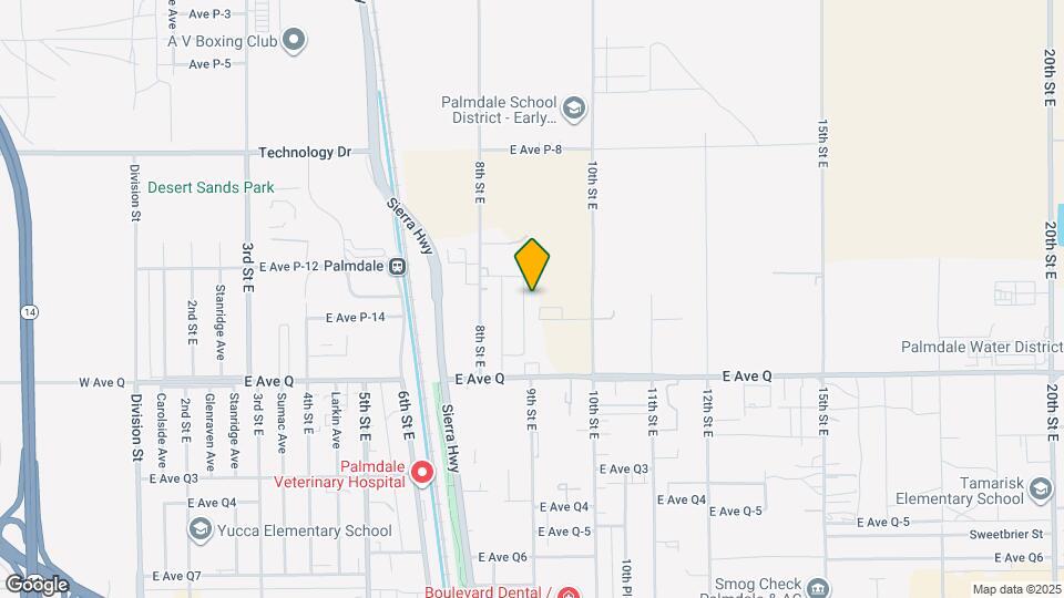 38930 9th St E Map and Location Details