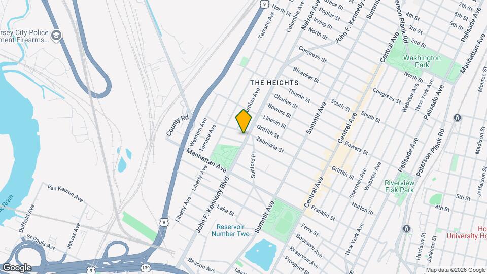 3371 John F. Kennedy Blvd Mapa y Detalles de la Ubicación