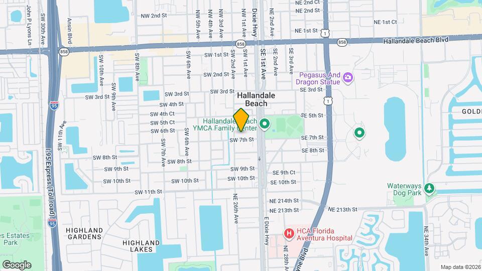 104 SW 7th St Map and Location Details