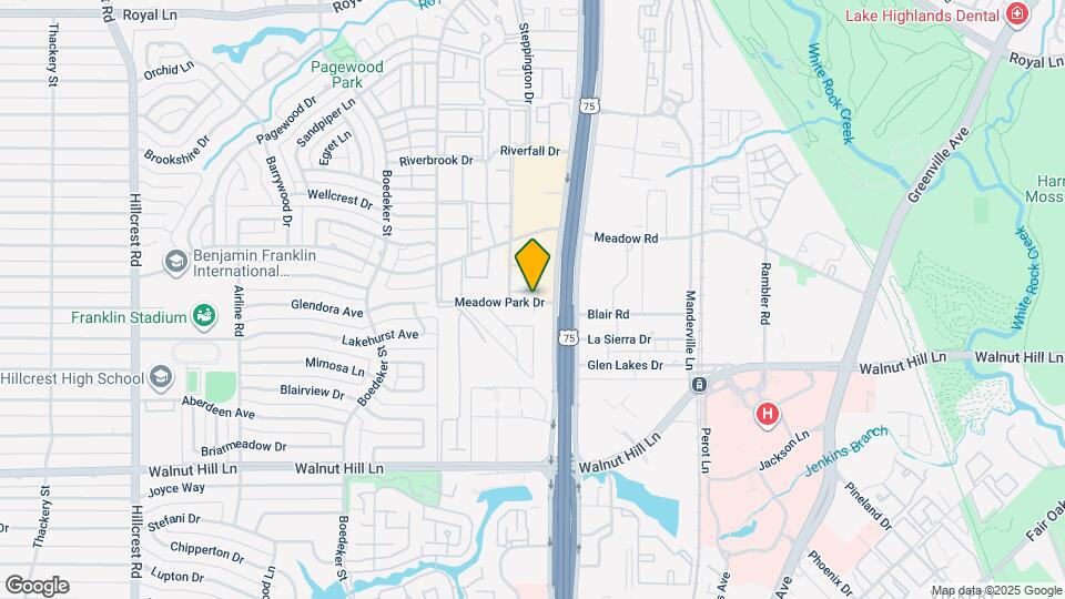 7903 Meadow Park Dr Map and Location Details