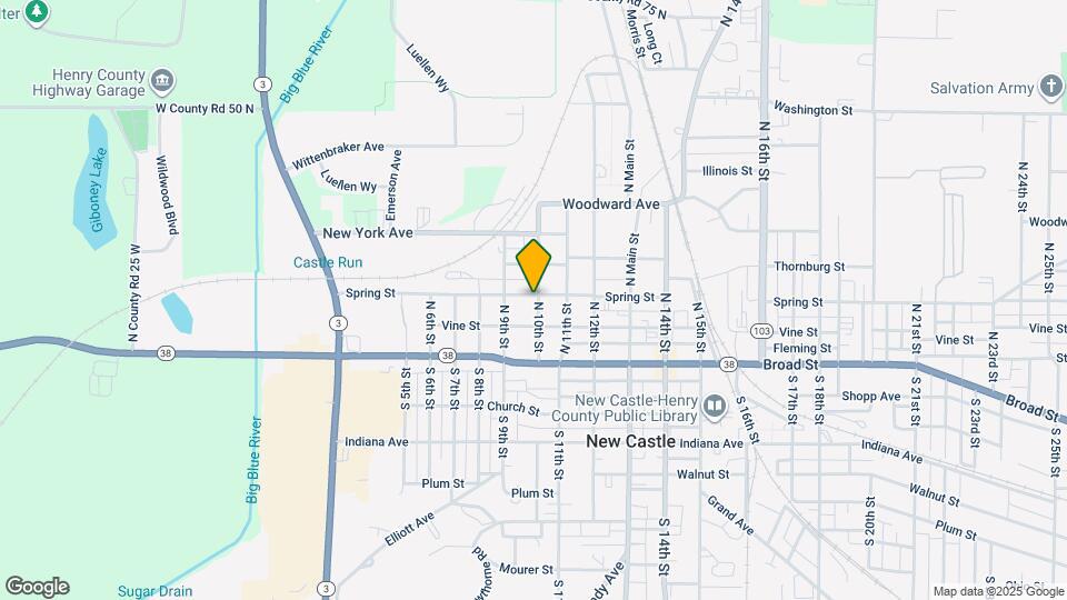 225 N 10th St, Unit 225.5 Map and Location Details