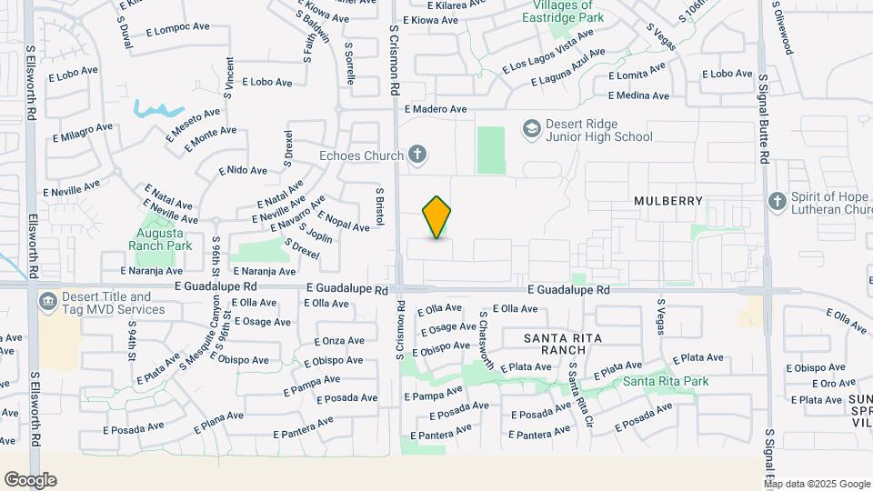 10053 E Nopal Ave Map and Location Details