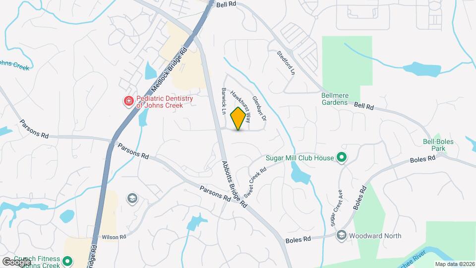 10705 Glenbarr Dr Map and Location Details